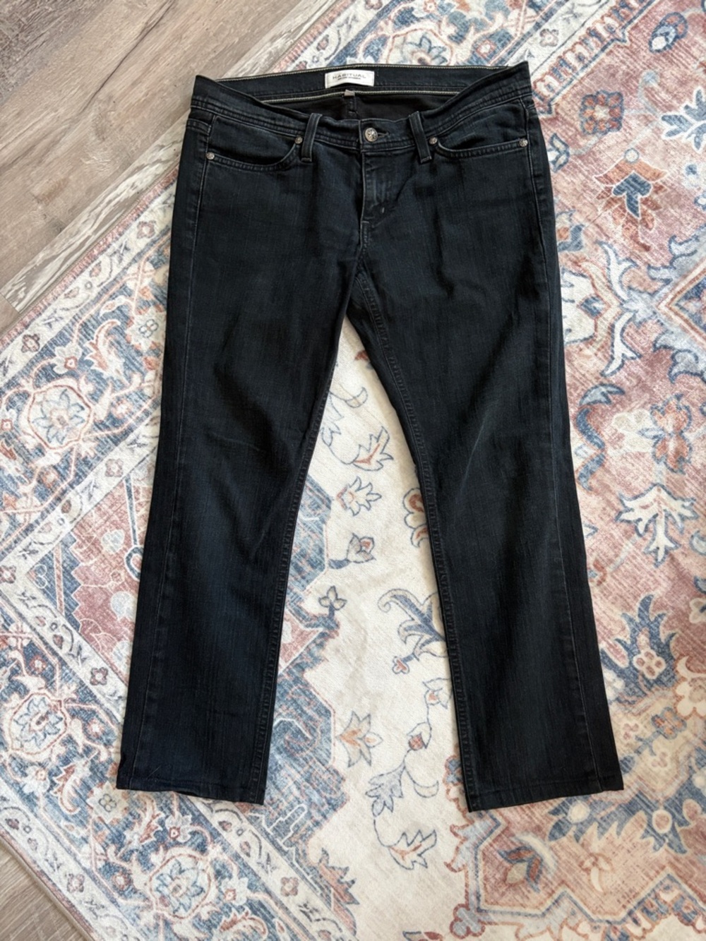 Hibitual Women's Black Jeans Size 29 Inseam 26.5